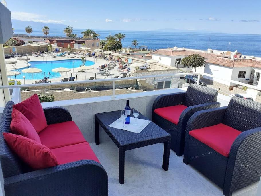 Amazing View Los Gigantes & La Gomera Apartamento Acantilado de los Gigantes Exterior foto
