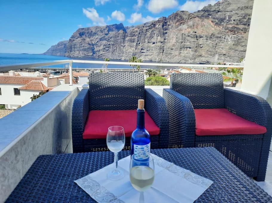 Amazing View Los Gigantes & La Gomera Apartamento Acantilado de los Gigantes Exterior foto
