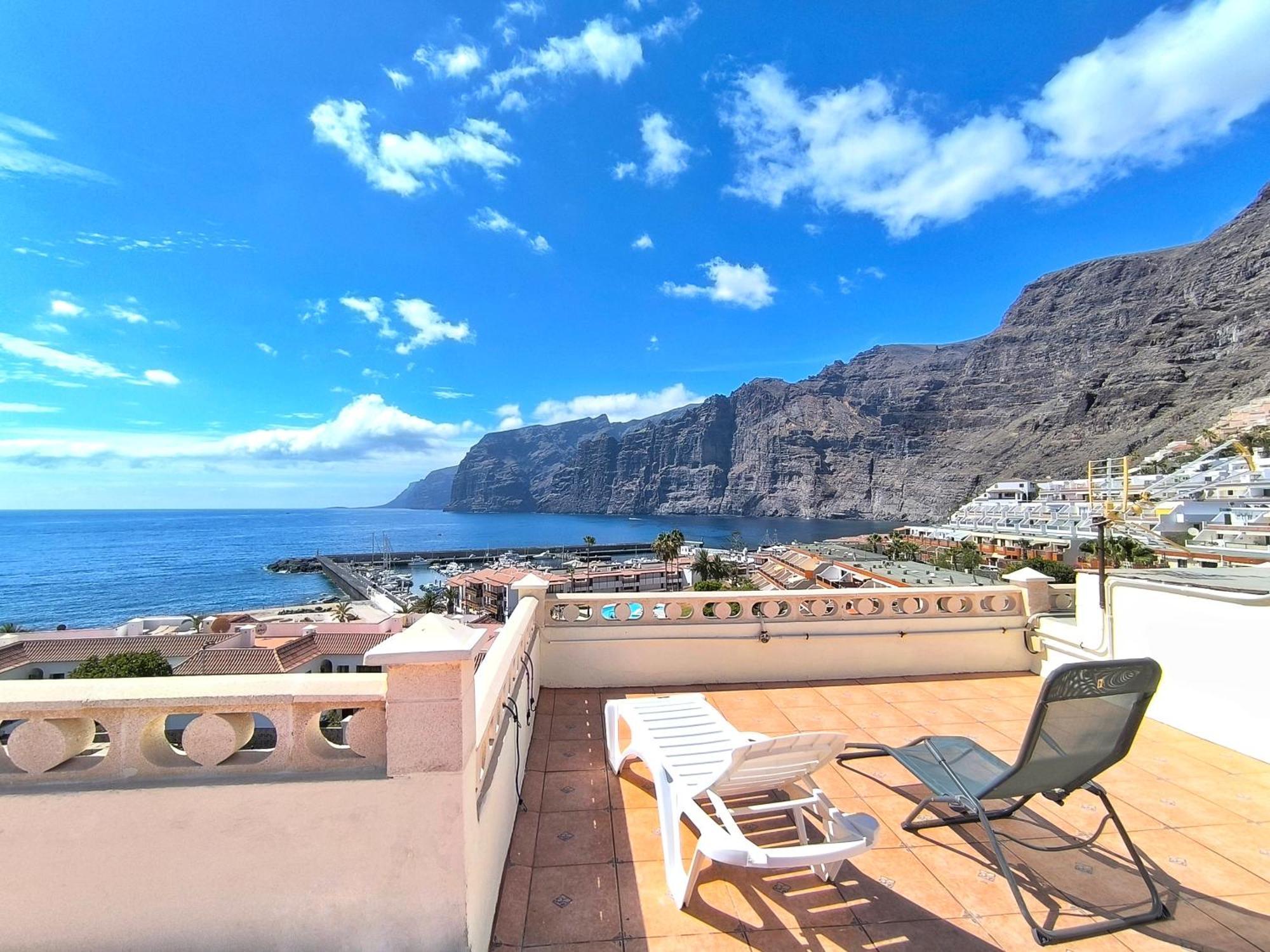 Amazing View Los Gigantes & La Gomera Apartamento Acantilado de los Gigantes Exterior foto