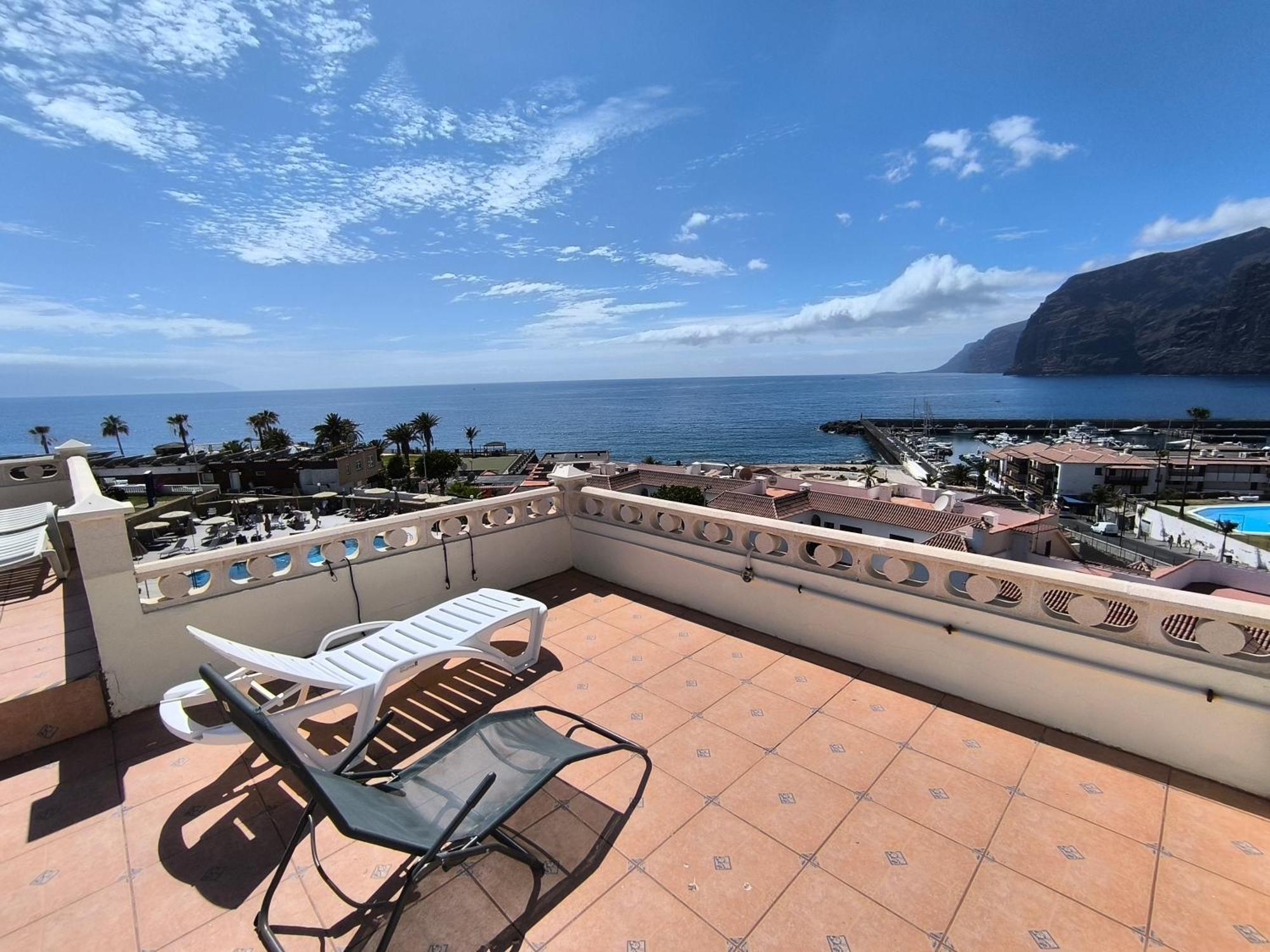 Amazing View Los Gigantes & La Gomera Apartamento Acantilado de los Gigantes Exterior foto